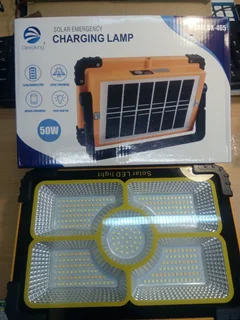 پروژکتور خورشیدی 100 وات پاور بانک دار مدل DK-465