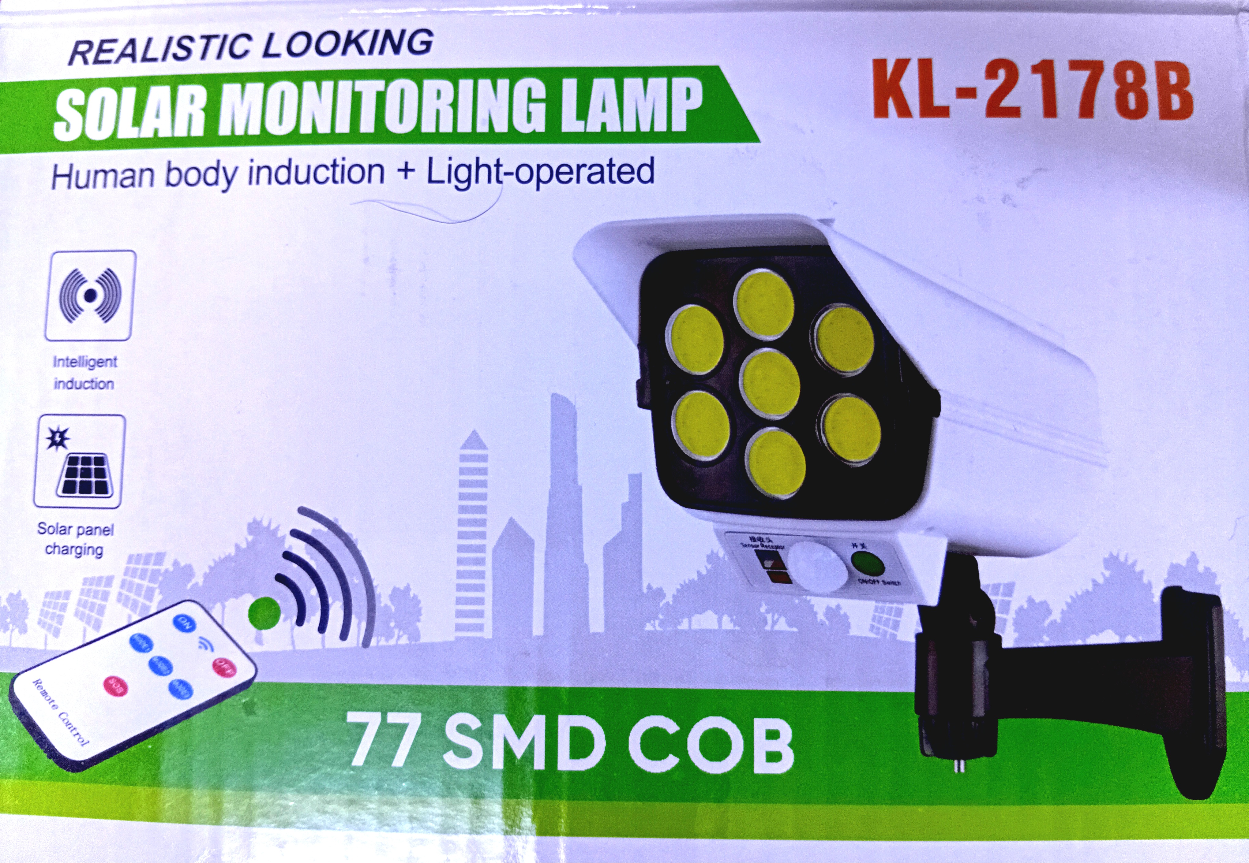 چراغ خورشیدی طرح دوربین مدل KL_2178T