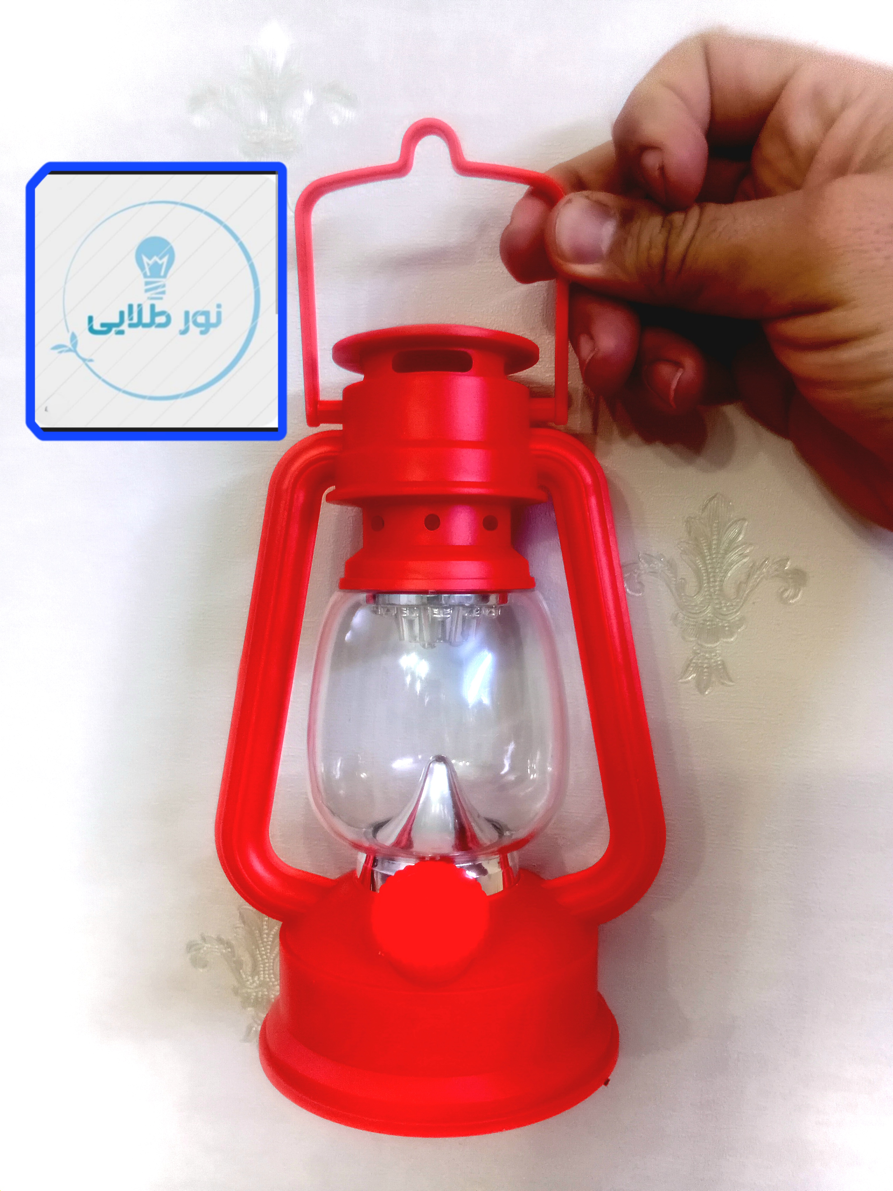 چراغ فانوسی طرح باتری خور