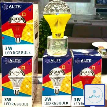 لامپ دیسکویی تنه رنگی