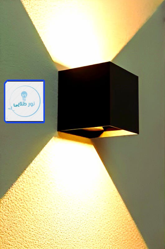 چراغ دکوراتیو دمپردار 10 وات دو طرفه مدل BT-YZ10 - گلف