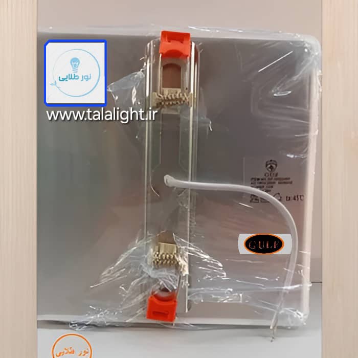 پنل فول لایت مربع 15 وات توکار - گلف