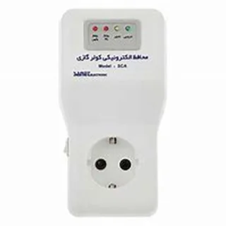 محافظ 1 پریز آنالوگ استاندارد با دوشاخه (کولر گازی) SA25 صانت الکترونیک