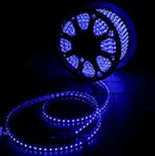 ریسه شلنگی وایرلس 2835 تک لاین گلد با رنگ (آبی) - پرتو درخشان (GCC)