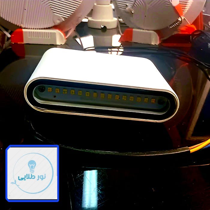 چراغ دکوراتیو دیواری دوطرفه 15 وات - گلف