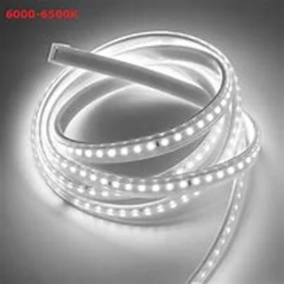 ریسه شلنگی وایرلس 2835 تک لاین گلد با رنگ (مهتابی) - پرتو درخشان (GCC)